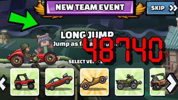❗🔔 48740 NEW Team Event (Nian The Less) - Hill Climb Racing 2