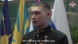 «Это заслуга не только моя. Всего нашего батальона. Все плечом к плечу сражались, бок о бок. И эт...