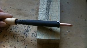 Проверка нового паяльника.