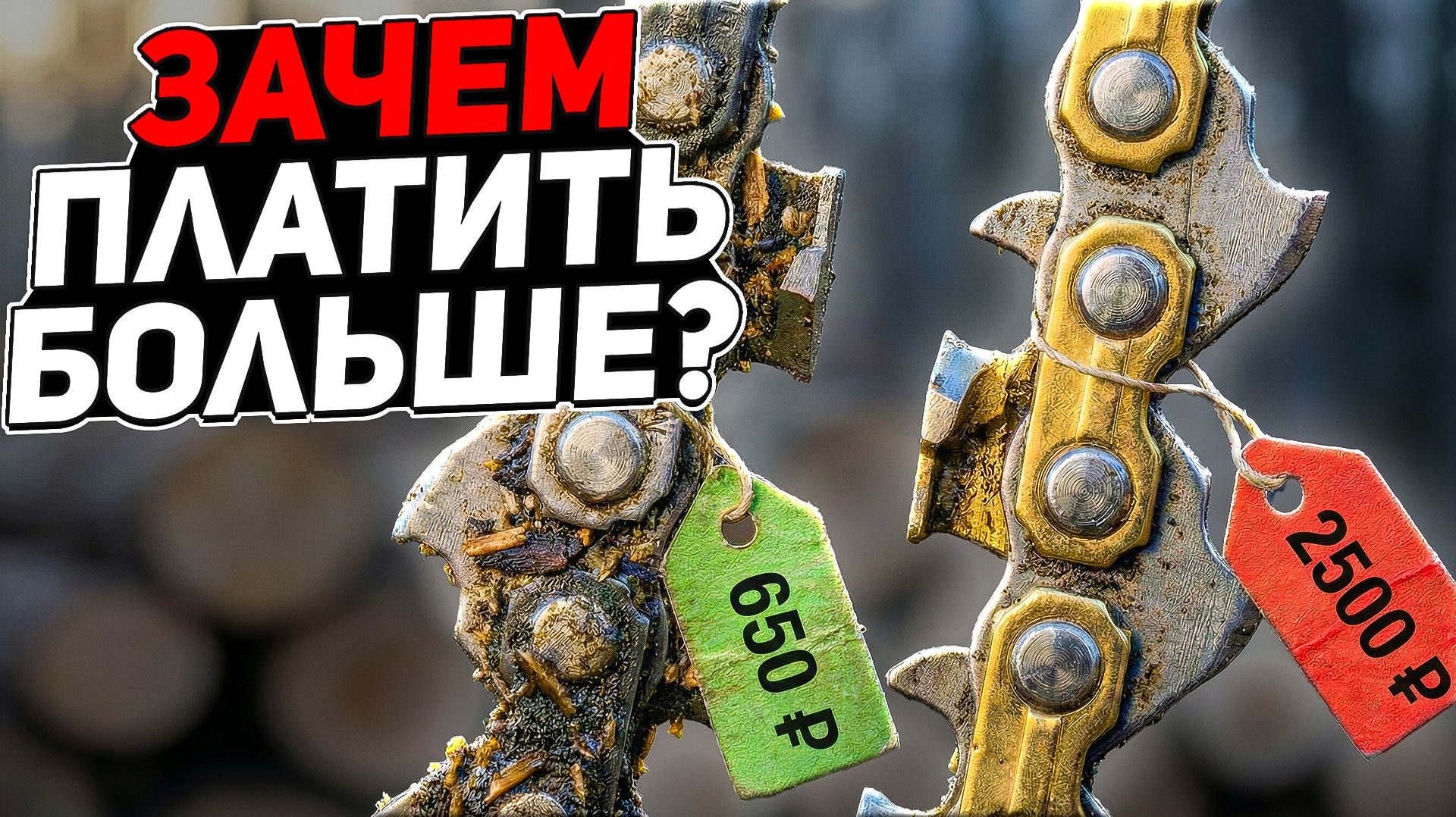 Китайские цепи ЛУЧШЕ Oregon и Stihl? Реальный тест, который ВАС УДИВИТ! смотреть онлайн