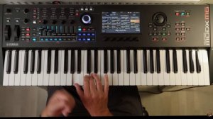 Демонстрация звука YAMAHA MODX M, часть 2 (M6 M7 M8)