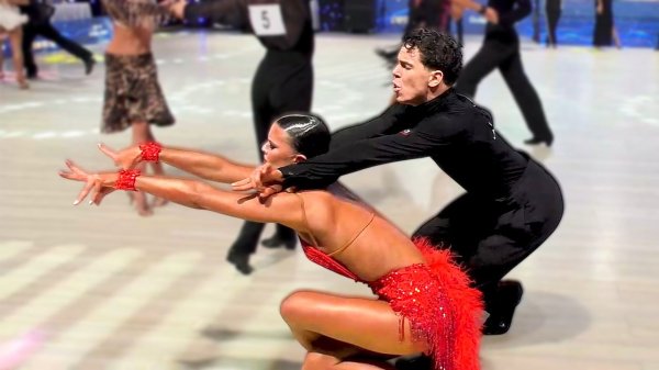 Взрослые La (Open): ча-ча-ча, самба, румба, пасодобль джайв. Grand Prix Belarus 2026 / бальные танцы