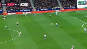 Атлетико - Барселона. Кубок Испании, обзор матча