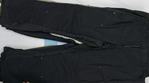 41490 Штаны термо, 5пак, Pantaloni termici, секонд (extra) оптом