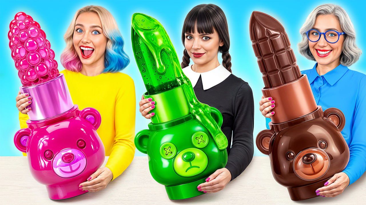 Кулинарный Челлендж: Уэнсдей Против Бабушки | Смешные Кулинарные Трюки от Multi DO Challenge смотреть онлайн