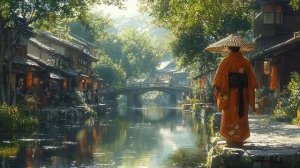 Нагоя - Нежная музыка Японии, фоновая музыка для отдыха и расслабления