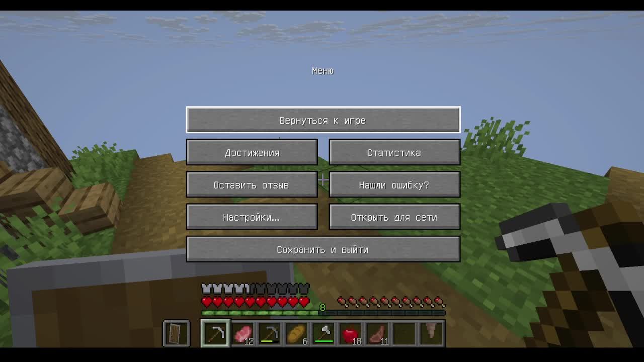 Играем в мире в выживание добовляю в команду.