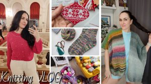 ВЛОГ Паутинка-бусинка и Большой театр Распаковка 3,5кг пряжи Вышивка крестиком Носки спицами