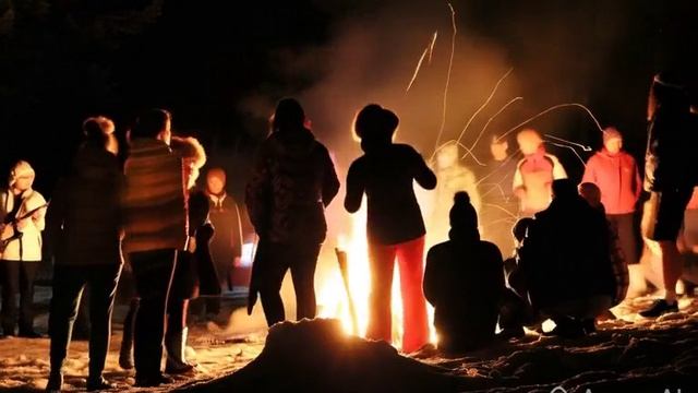 Заключительный прощальный костёр