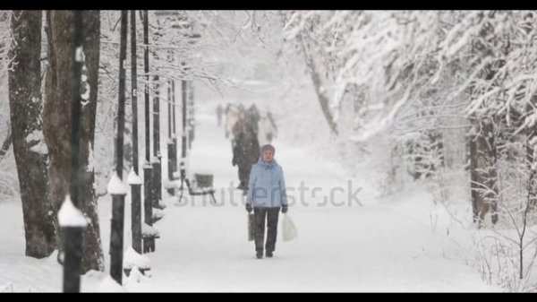 В СТОЛИЦЕ СНОВА СНЕГ