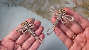 Стрекоза из шнура за 5 минут макраме мастер-класс