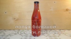 Бальзам Болотова  с целебными  травами или "Царская водка" без алкоголя.