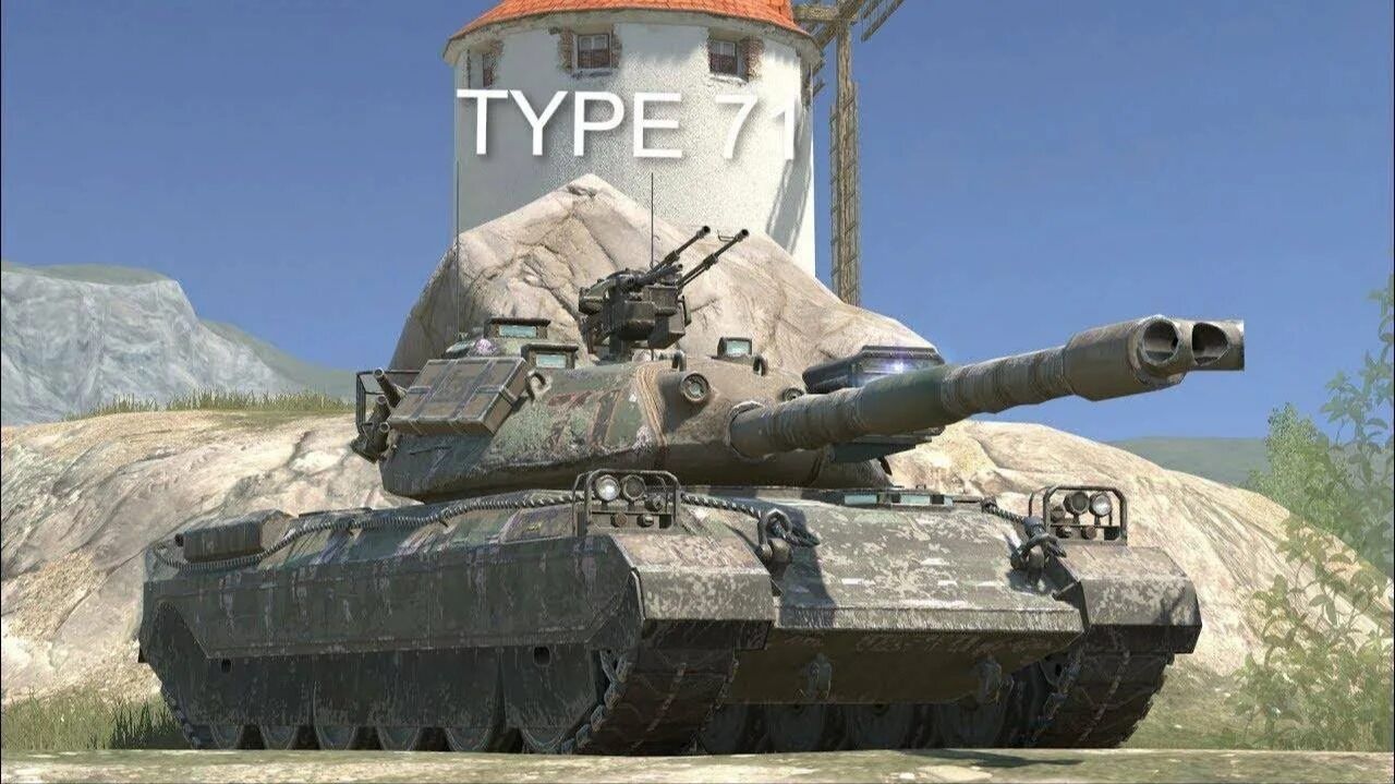 РУБРИКА 100 ДНЕЙ #1 в Tanks Blitz! ТАНКС БЛИЦ ветка японцев Type 71