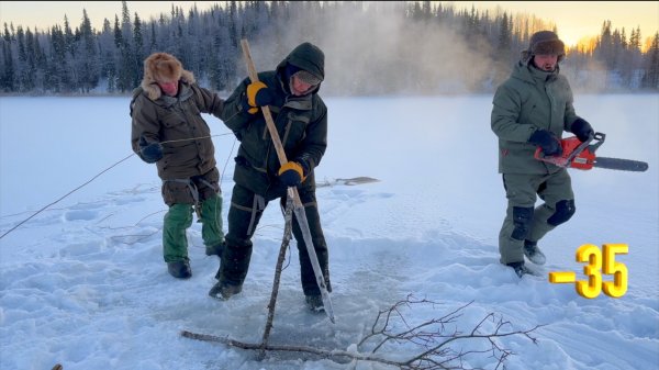 СКАЗОЧНАЯ РЫБАЛКА НА СЕВЕРЕ В МОРОЗ | 4 ЧАСТЬ.