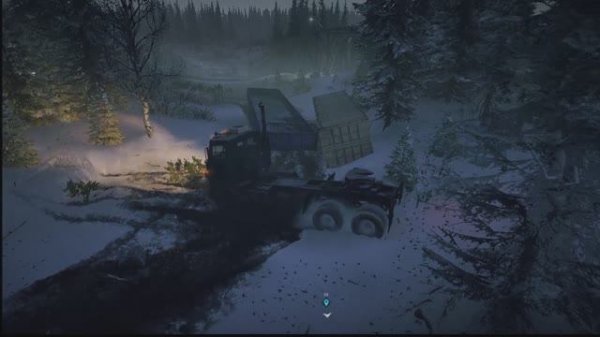 SnowRunner. Аляска. Сложный режим,играю без модов. Руль. Logitech Driving Force GT