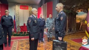 В МВД по Республике Мордовия прошли проводы на заслуженный отдых сотрудника ЭКЦ Дмитрия Бобылева