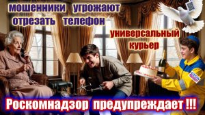 ♨️😂ОПАСНЫЕ И СМЕШНЫЕ МОШЕННИКИ ИЗ РОСКОМНАДЗОРА ПРЕДУПРЕЖДАЮТ 😜
