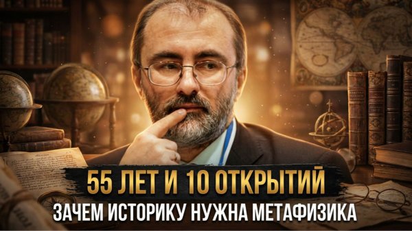 55 ЛЕТ И 10 ОТКРЫТИЙ. Зачем историку нужна метафизика | Вардан Багдасарян
