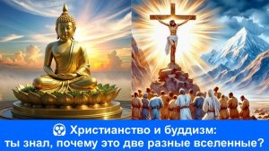😱 Христианство и буддизм: ты знал, почему это две разные вселенные?