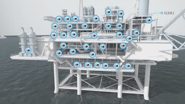Газоанализ на буровых платформах: преимущества беспроводных датчиков Dräger GS01