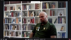Онлайн-встреча с участником СВО Дмитрием Панкратовым «Мы защищаем людей, землю, правду»