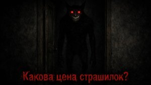 Какова цена страшилок??? Страшные истории на ночь.