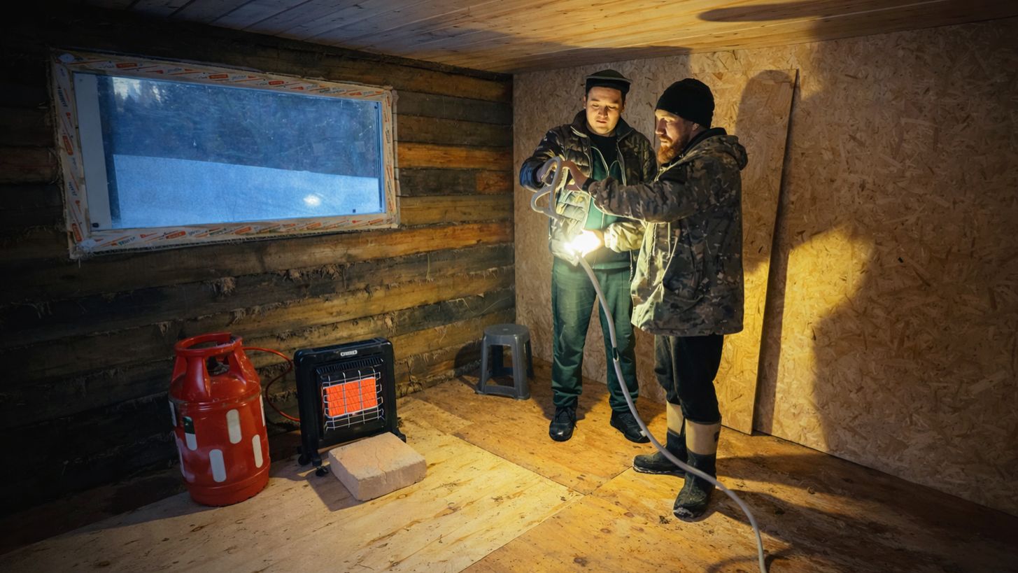 Ремонт Новой Хижины В Лесу. Дорога Снова Готовит Сюрпризы смотреть онлайн