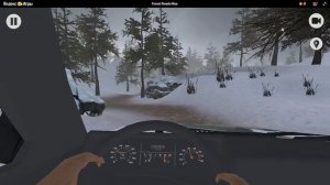 Играем в яндекс игру под название Forest roads niva