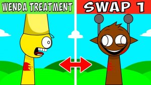 INCREDIBOX SPRUNKI: ЛЕЧЕНИЕ ВЕНДЫ ☀️ НО 🔀 SWAP 1! 💊🌀