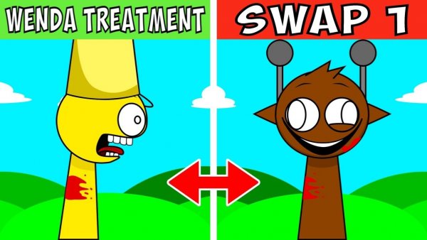 INCREDIBOX SPRUNKI: ЛЕЧЕНИЕ ВЕНДЫ ☀️ НО 🔀 SWAP 1! 💊🌀