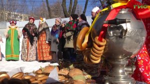 В посёлке Управленческий отметили Масленицу