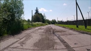 Дорога от вокзала жд  до пруда п.Комендантский и обратно в п.Лесной.