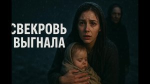 СВЕКРОВЬ ВЫГНАЛА МЕНЯ С РЕБЕНКОМ НА МОРОЗ! 🥶 Муж молчал... НО ПОМОЩЬ ПРИШЛА НЕОЖИДАННО! 🙏 (720p)