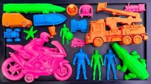 машинка для уборки, игрушечный грузовик-лифт, гоночный мотоцикл, аномалия, супер герой#metcarstoys 9