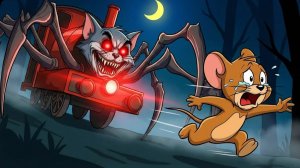 Том стал МОНСТРОМ?! Джерри в ужасе | Том и Джери Мультфильм