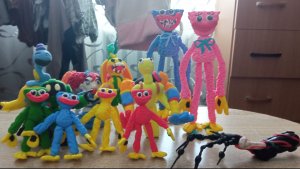 Коллекция фигурок из воздушного пластилина Poppy playtime