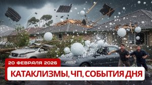 Новости Сегодня 20.02.2026 - Катаклизмы за сегодня, ЧП, События дня | Россия Китай Индия Европа США