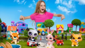 Настя и побег хомяка из картонного лабиринта