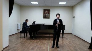 Як Медынь «Романс». Исполняет - Борщевский Георгий (кларнет, 13 лет)