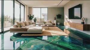 Самые Красивые Эпоксидные Полы 2026: Мох + Камень + 3D (Топ-5)