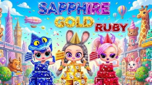 Поделки в стиле Зверополис 2: День Рождения Джуди, Газель и Зои! Поделки для кукол ЛОЛ ОМГ!