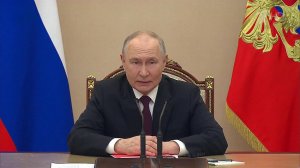 Ход консультаций в Женеве Владимир Путин обсудил с постоянными участниками Совбеза РФ