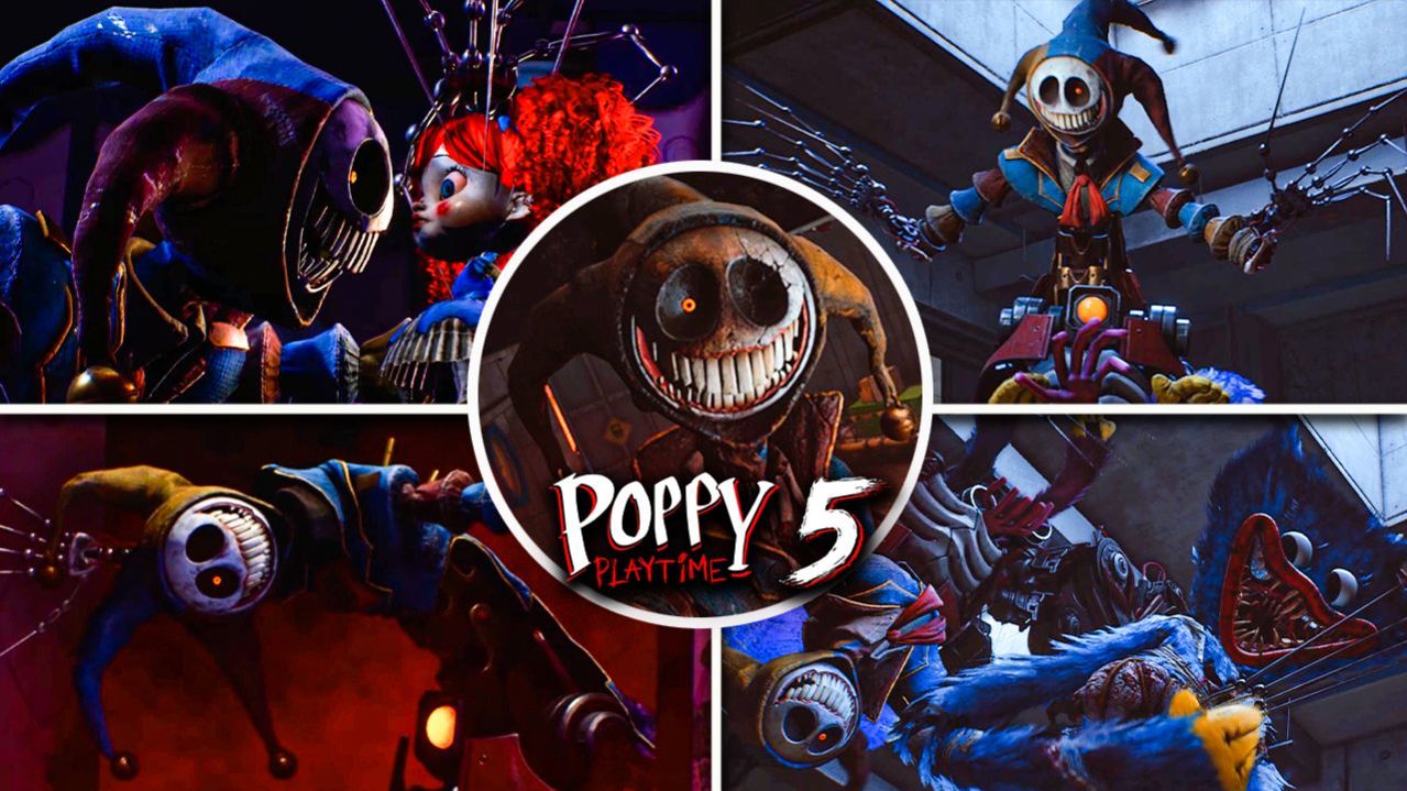Наконец-то Poppy Playtime 5 вышел. Ура хахахахахахах