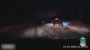 Пьяный костромич застрял в сугробе при попытке скрыться от автополицейских