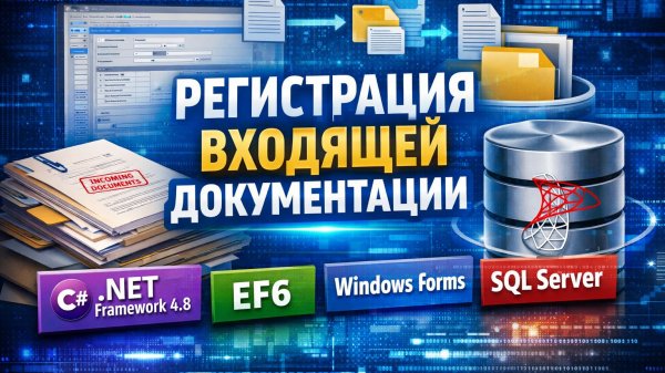 Регистрация документации (C# WinForms EF6 SQL Server)