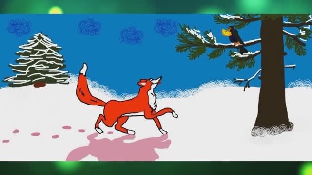 63.Читаю басню И.А.Крылова "Ворона и Лисица" смотреть онлайн