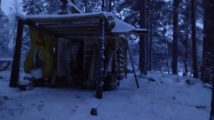Таежный быт. Глухой январь!!!