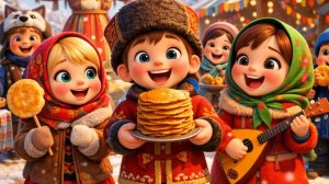 ДЕТСКАЯ ПЕСНЯ ПРО МАСЛЕНИЦУ. МАСЛЕНИЧНАЯ НЕДЕЛЯ. ПЕСНЯ ПРО БЛИНЫ. ЧАСТУШКИ НА МАСЛЕНИЦУ