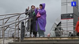 У берегов Сочи набирает силу шторм «Черноморский молот»