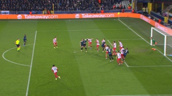 Брюгге — Атлетико 3 : 3